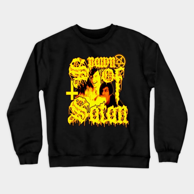 Spawn Of Satan (color) Crewneck Sweatshirt by The Dark Vestiary